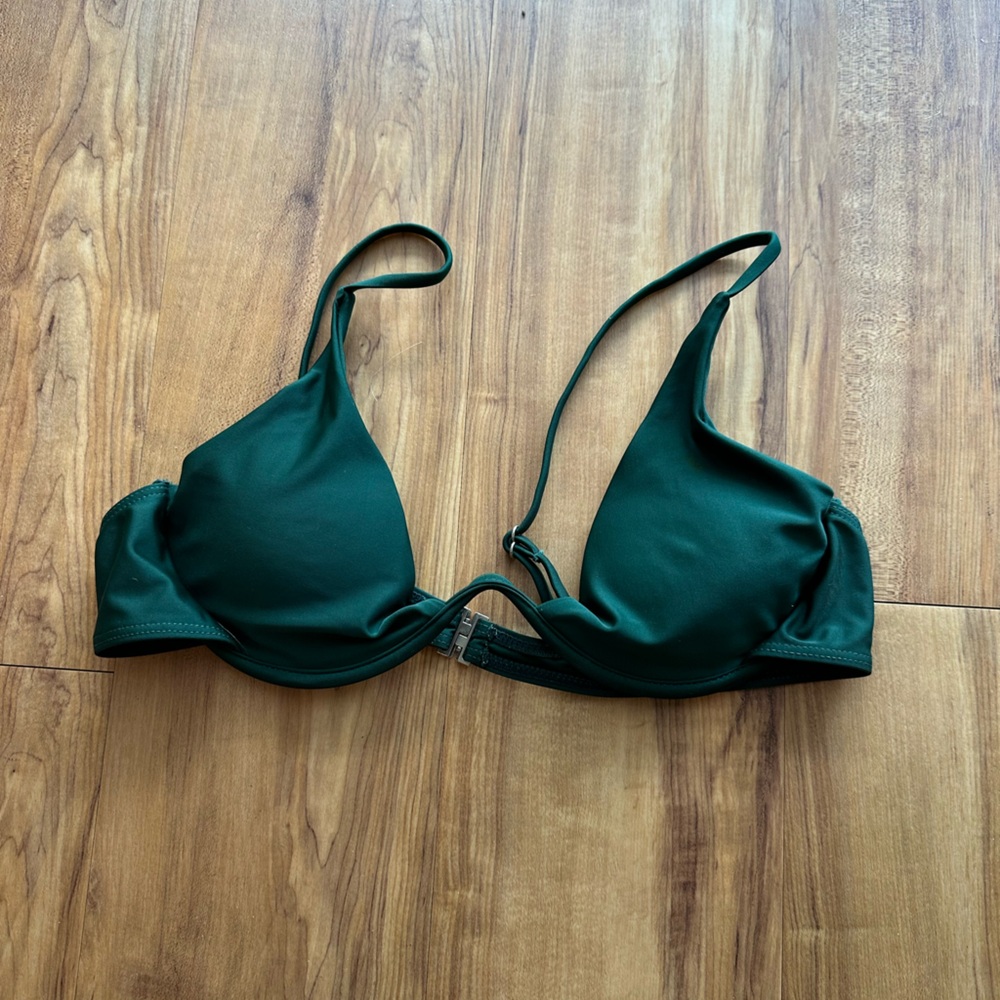 Forest Green Bikini Top